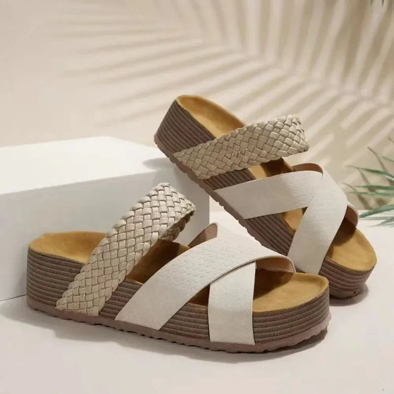 ARIA BRAIDED SANDALS
