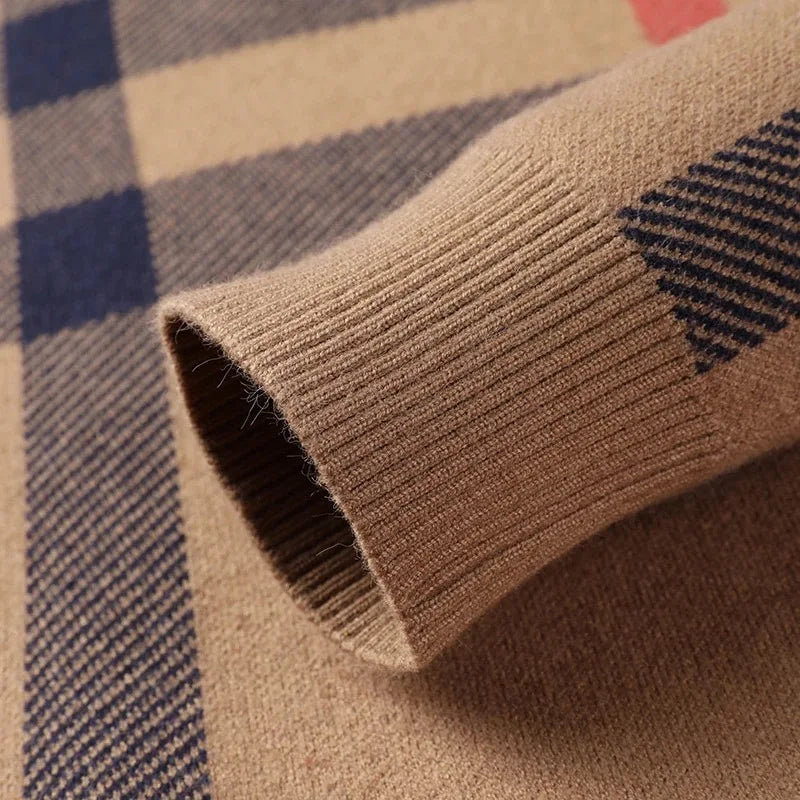 HIGHBURY CHECK SWEATER