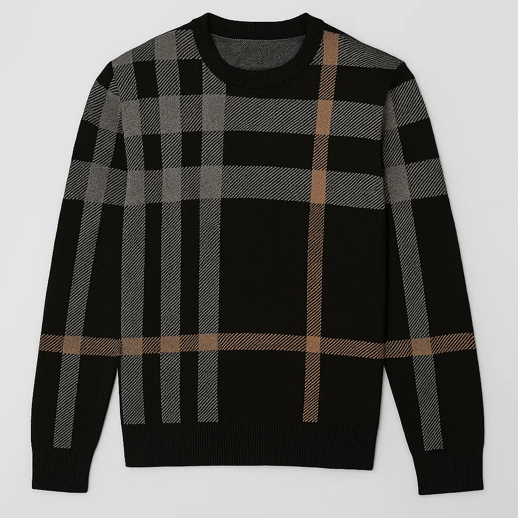 HIGHBURY CHECK SWEATER
