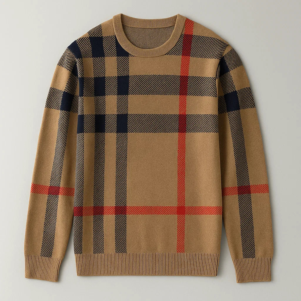 HIGHBURY CHECK SWEATER