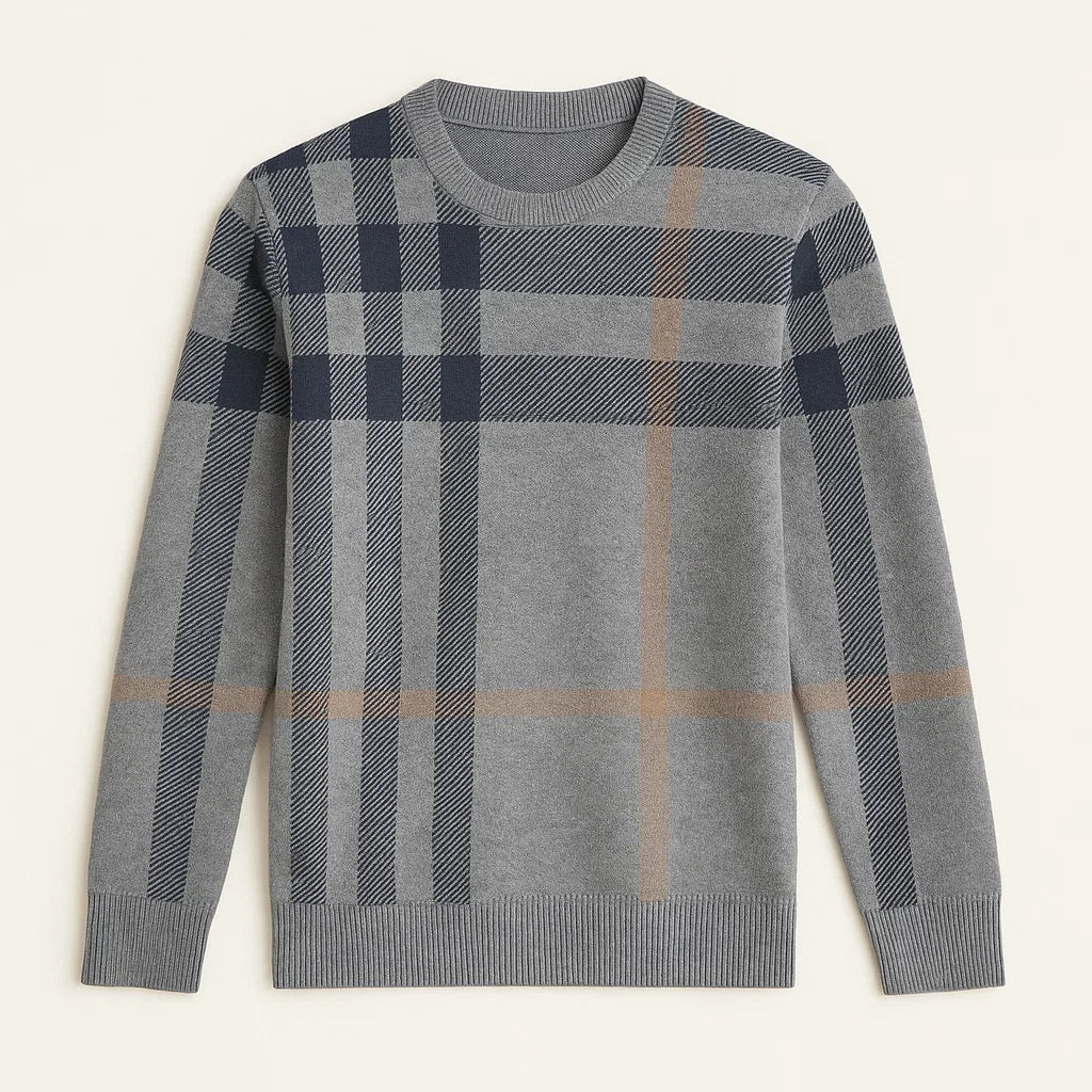 HIGHBURY CHECK SWEATER
