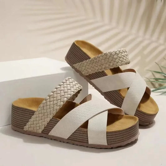 ARIA BRAIDED SANDALS