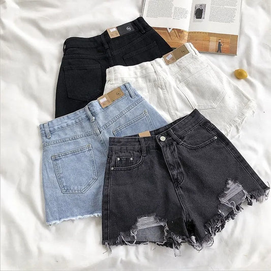 FRAYCUT DENIM SHORTS