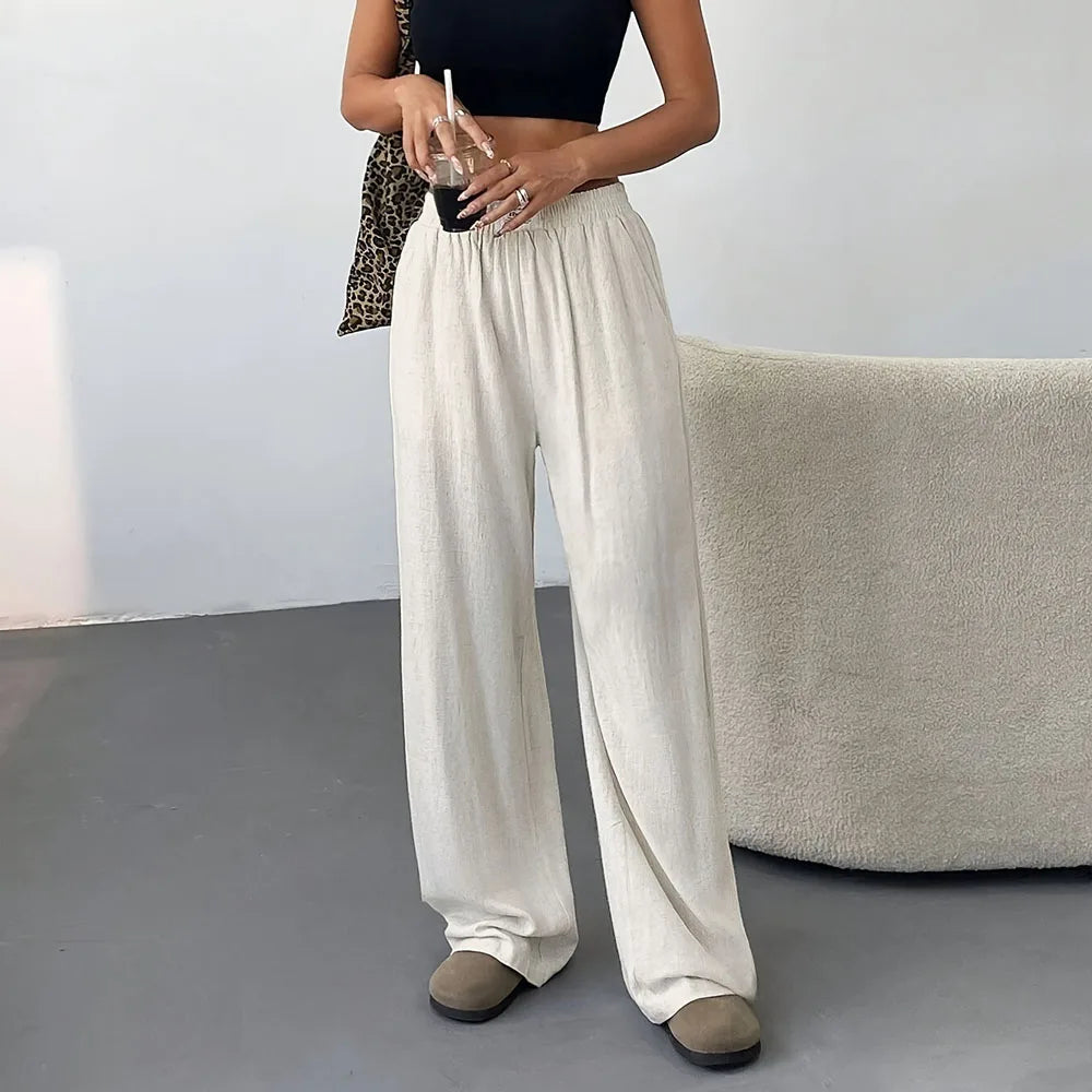 MARINA BREEZE LINEN PANTS