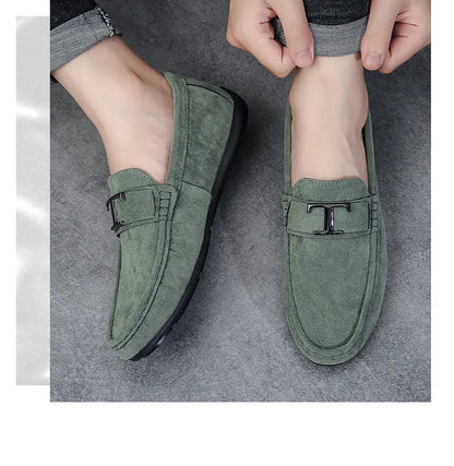 WILLIAM TRIGAS SUEDE LOAFERS