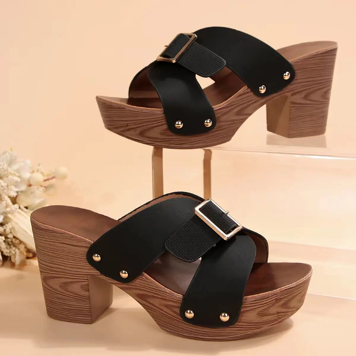 CALISTA BLOCK HEELS