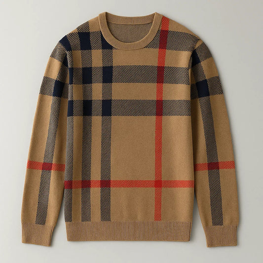 HIGHBURY CHECK SWEATER