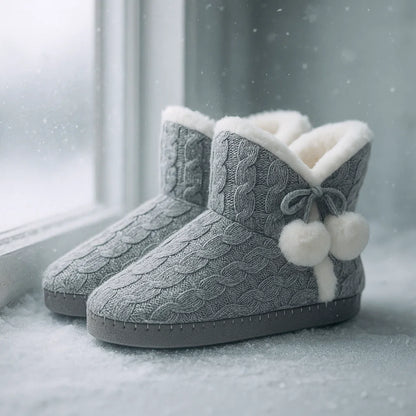 HAVEN KNIT SLIPPER BOOTS