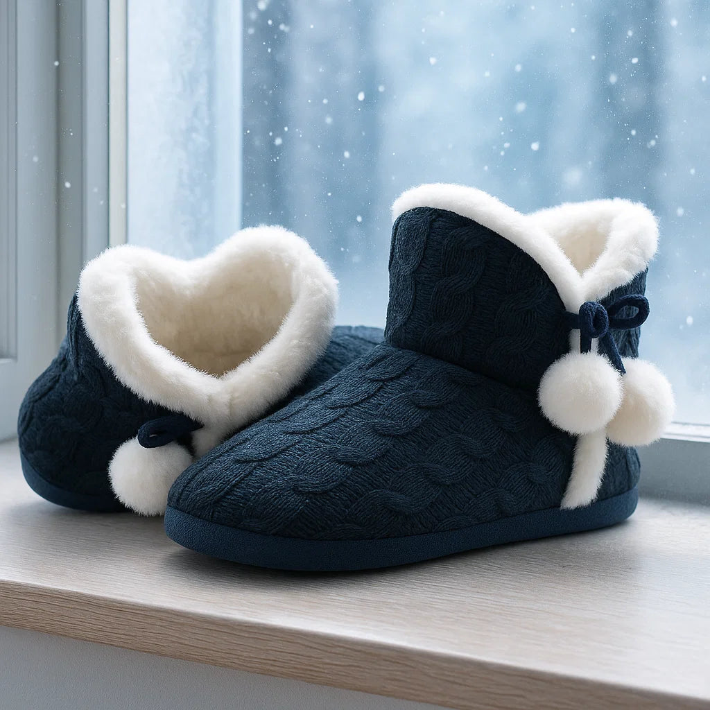 HAVEN KNIT SLIPPER BOOTS